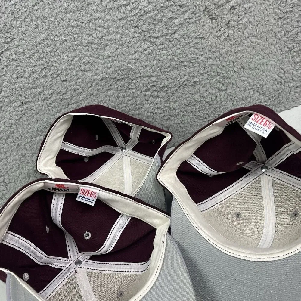 Vintage New Era Blank Pro Model Hat‎ USA Baseball Cap Lot of 13